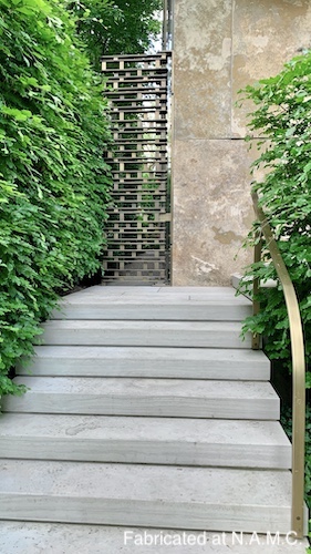 Aged Brass Gate