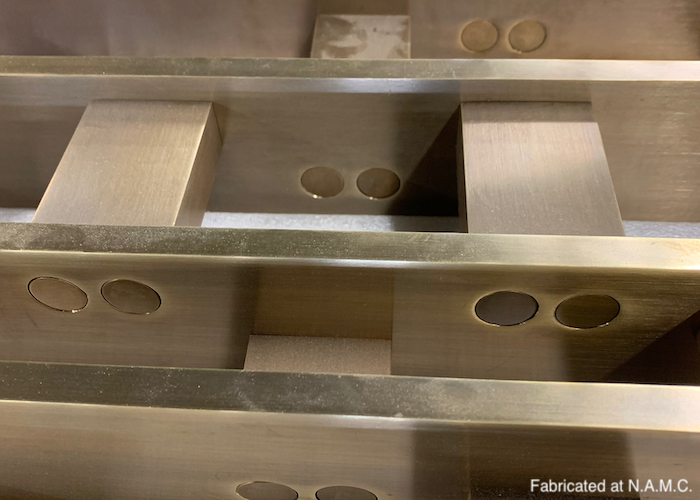 Solid Brass Gate Assembled