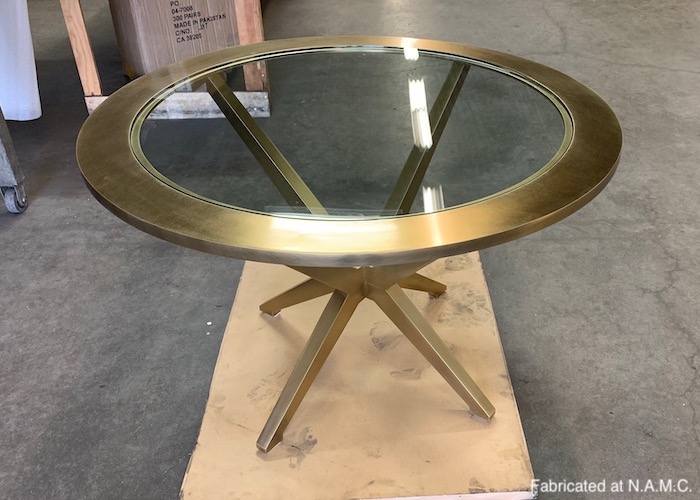 Solid Brass Coffee Table